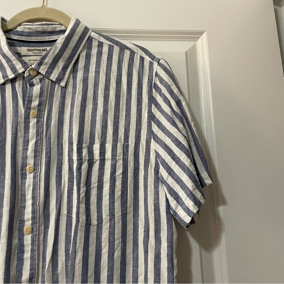 GOODTHREADS LINEN BUTTON DOWN SHIRT - Picture 2 of 6